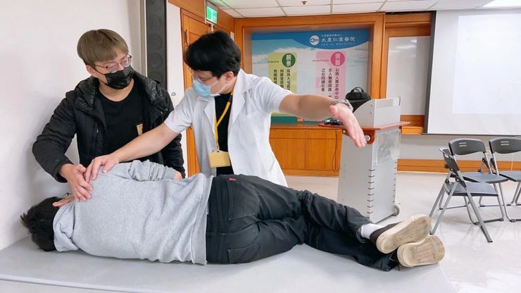 醫院課堂：身心障礙者日常生活功能支持。
