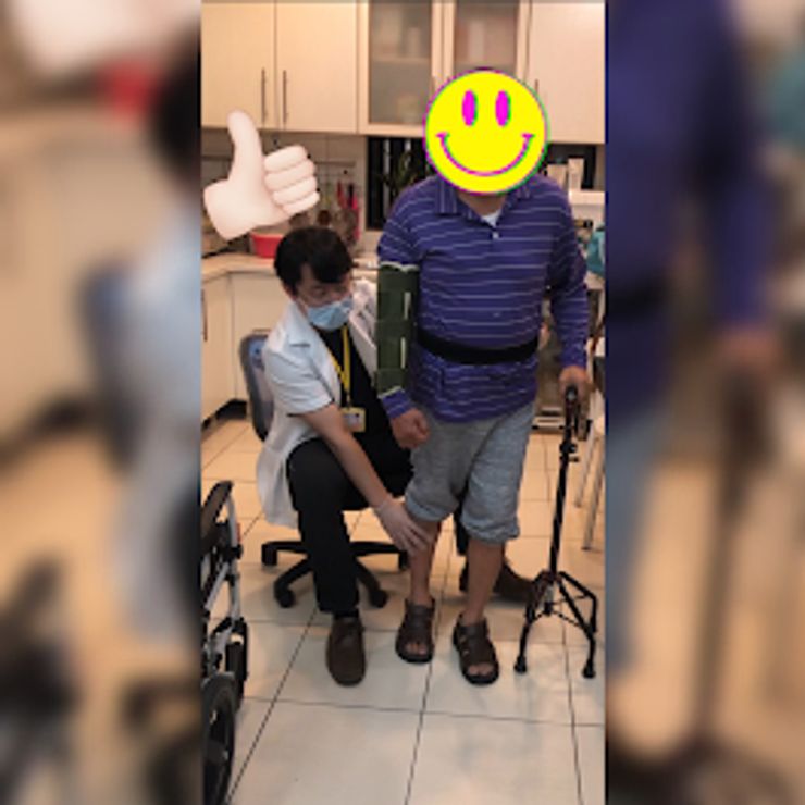 居家復健：中風走路不卡卡。